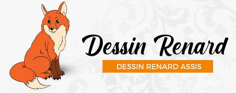 Apprendre à dessiner un renard assis