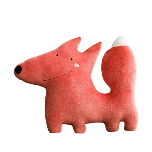 Chambre enfant thème renard — coussin renard Le Renard Roux