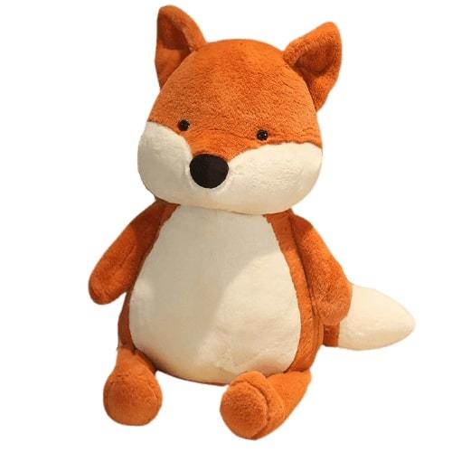 Peluche renard XXL — comparatif tailles Le Renard Roux Image