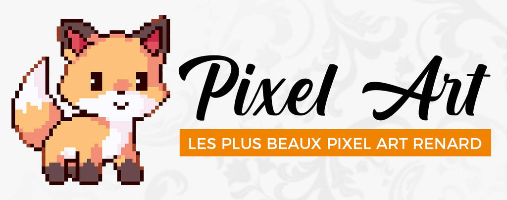 26 des plus beaux pixel art renard 🦊