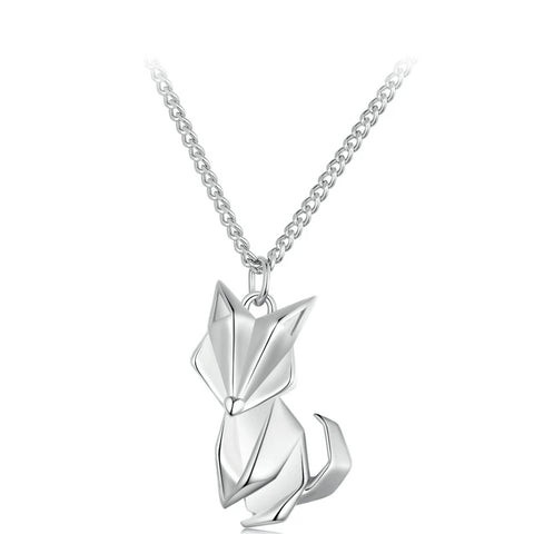 Collier Petit Renard en Argent 925