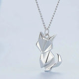 Collier Petit Renard en Argent 925
