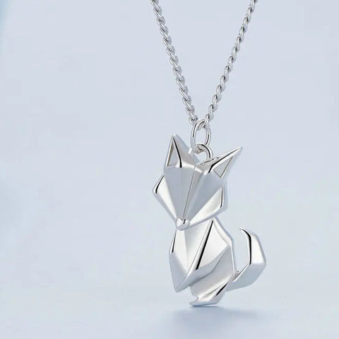 Collier Petit Renard en Argent 925