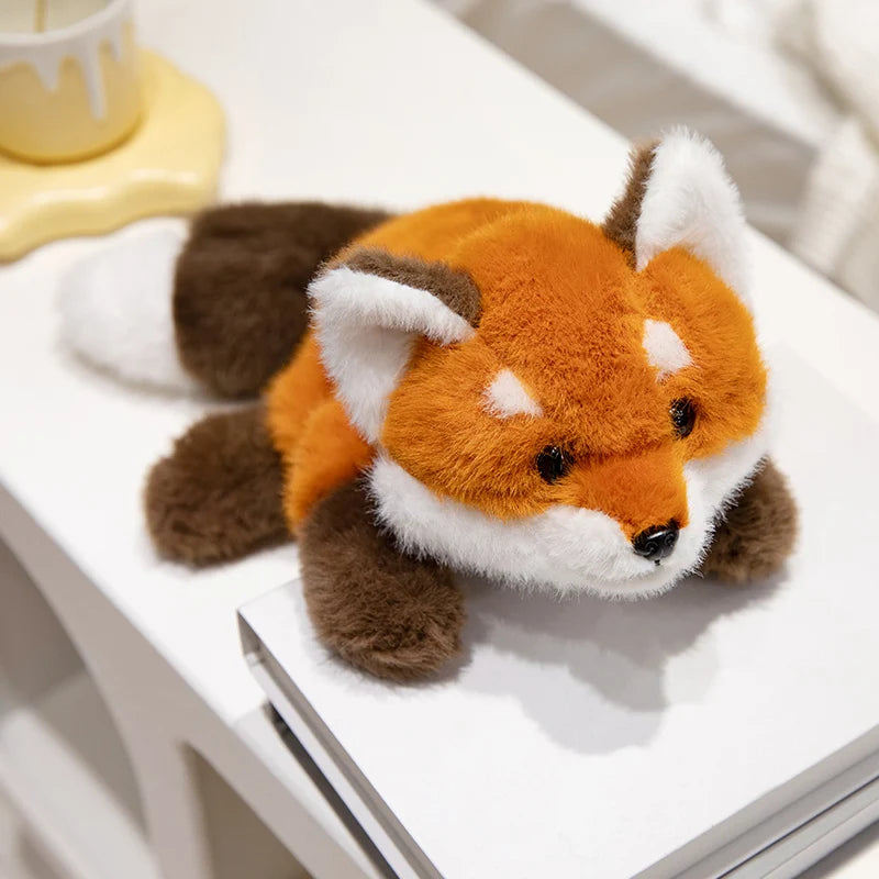 Grande Peluche Renard allongé
