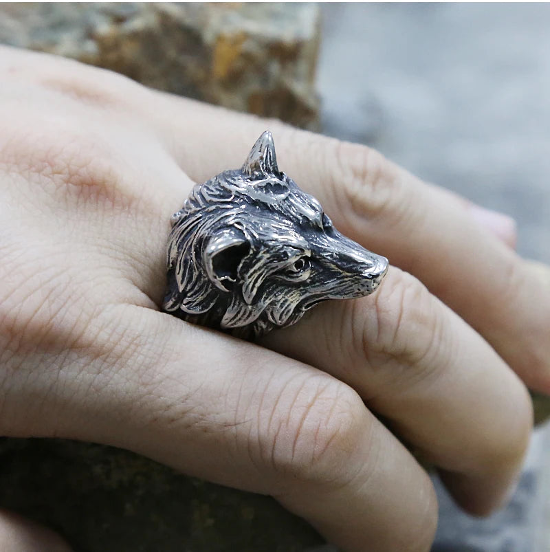 Chevalière Renard Acier Inoxydable – Homme