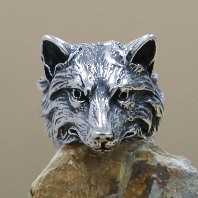 Chevalière Renard Acier Inoxydable – Homme