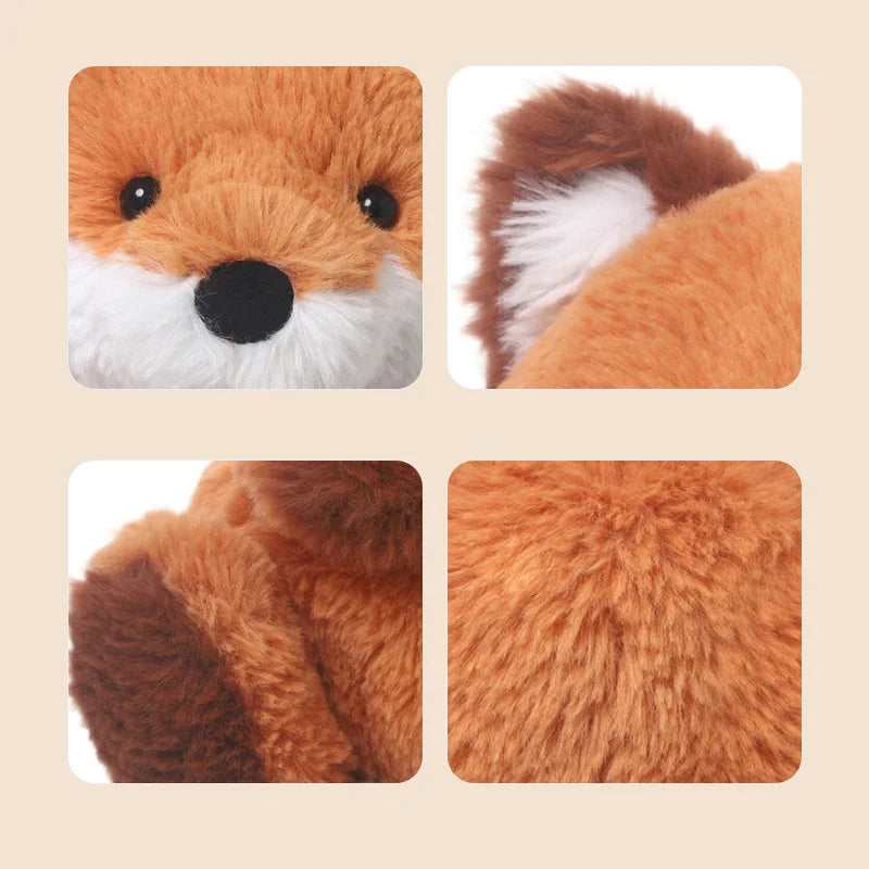 Peluche Renard Mignon Assis