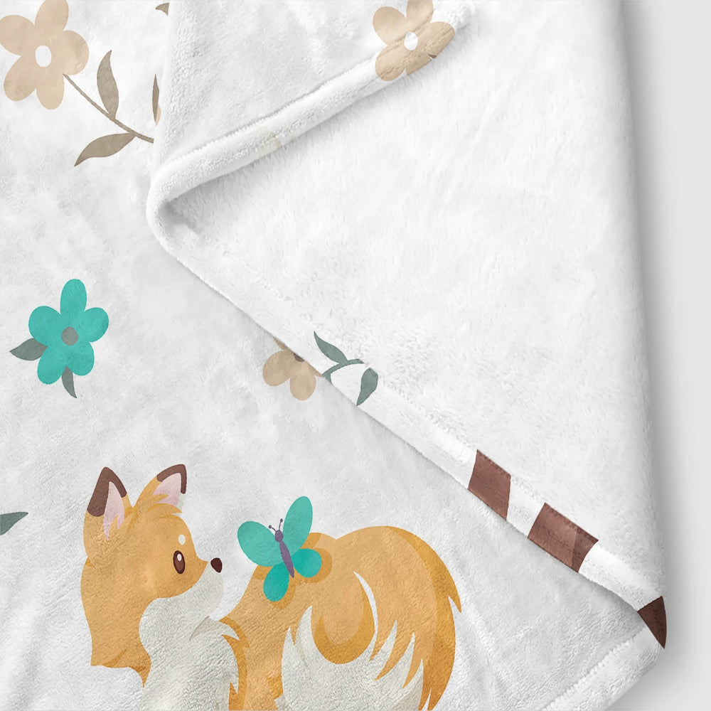 Plaid Renard & Forêt