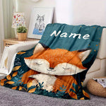 Plaid Renard Personnalisé