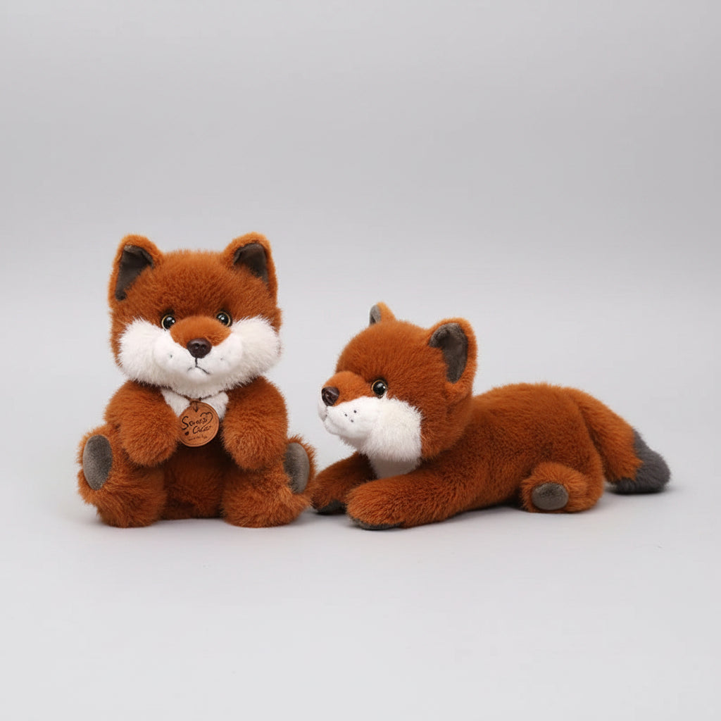 Peluche Renard Kawaii Coussin Décoratif