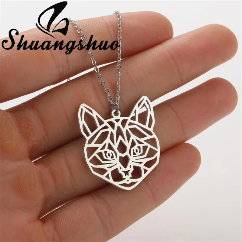 Collier Renard Viking Acier Inoxydable — vue 22