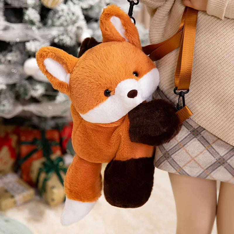 Sac Bandoulière Peluche Renard — vue 2