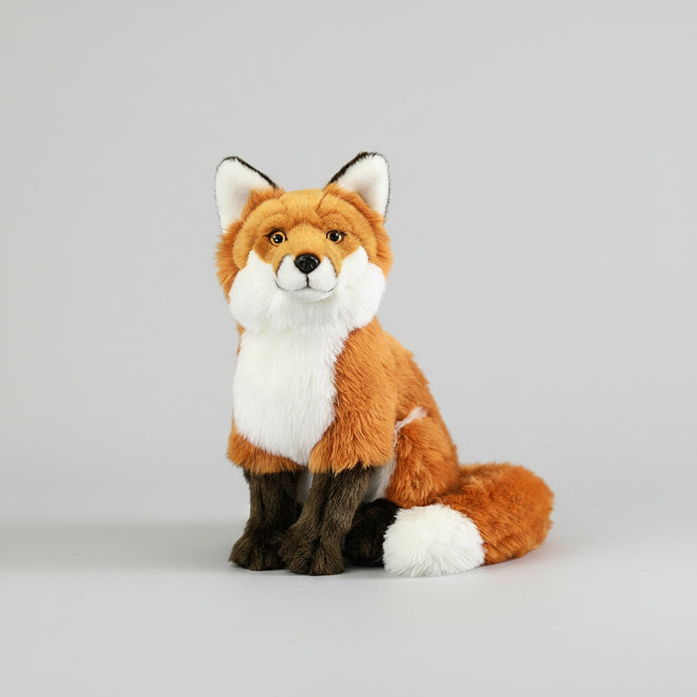 Peluche Renard Réaliste (28 cm)