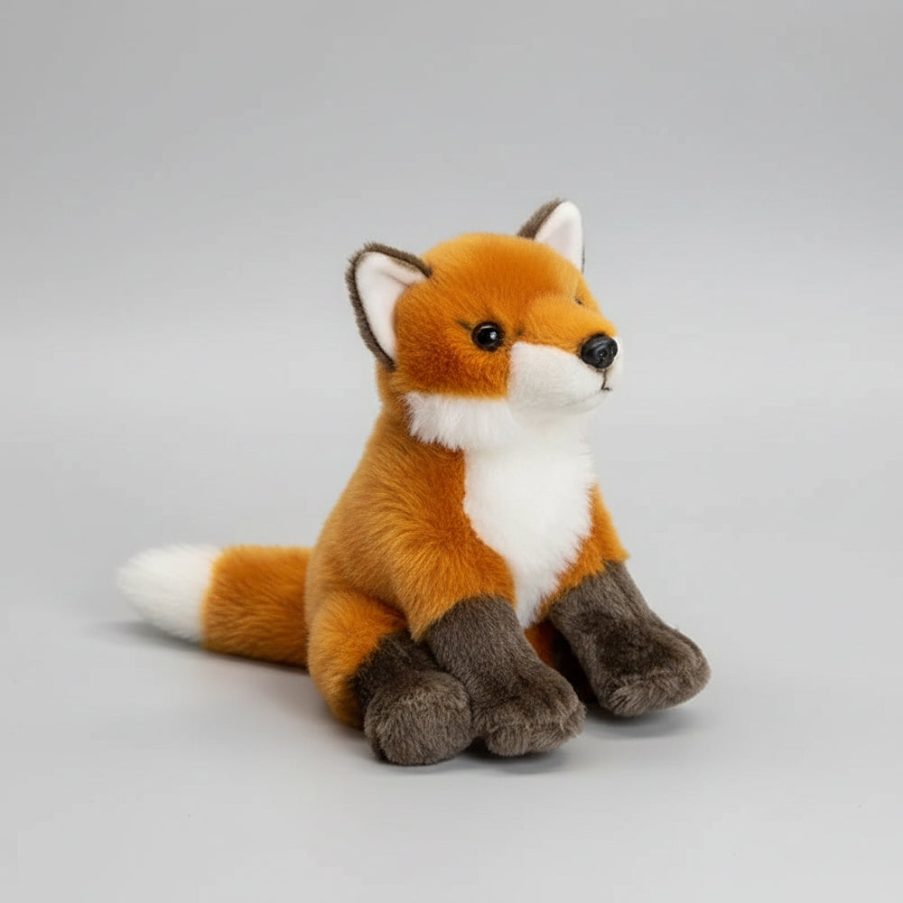 Peluche Renard Ultra-Réaliste Décorative — vue 2