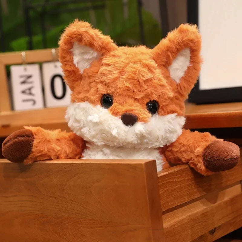 Peluche Renard Roux — vue 2