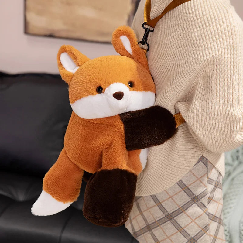 Sac Bandoulière Peluche Renard