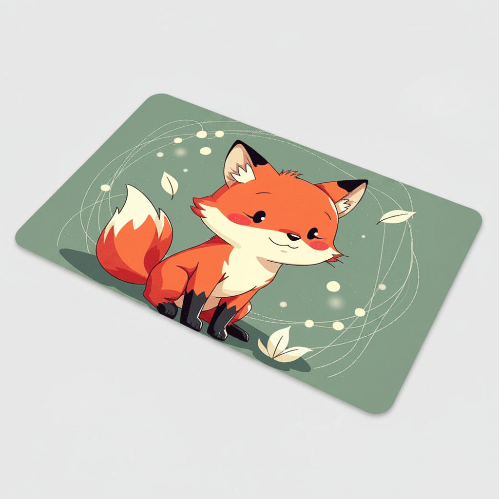 Paillasson Renard "Adorable" — vue 2