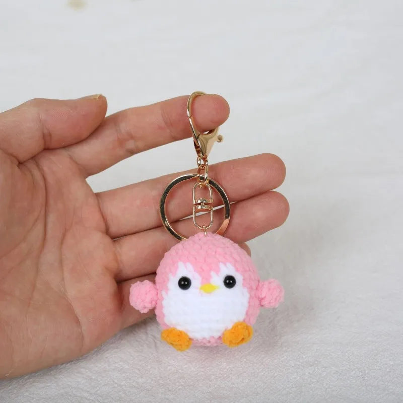 Porte-clés Crochet Renard & Pingouin Fait Main — vue 23