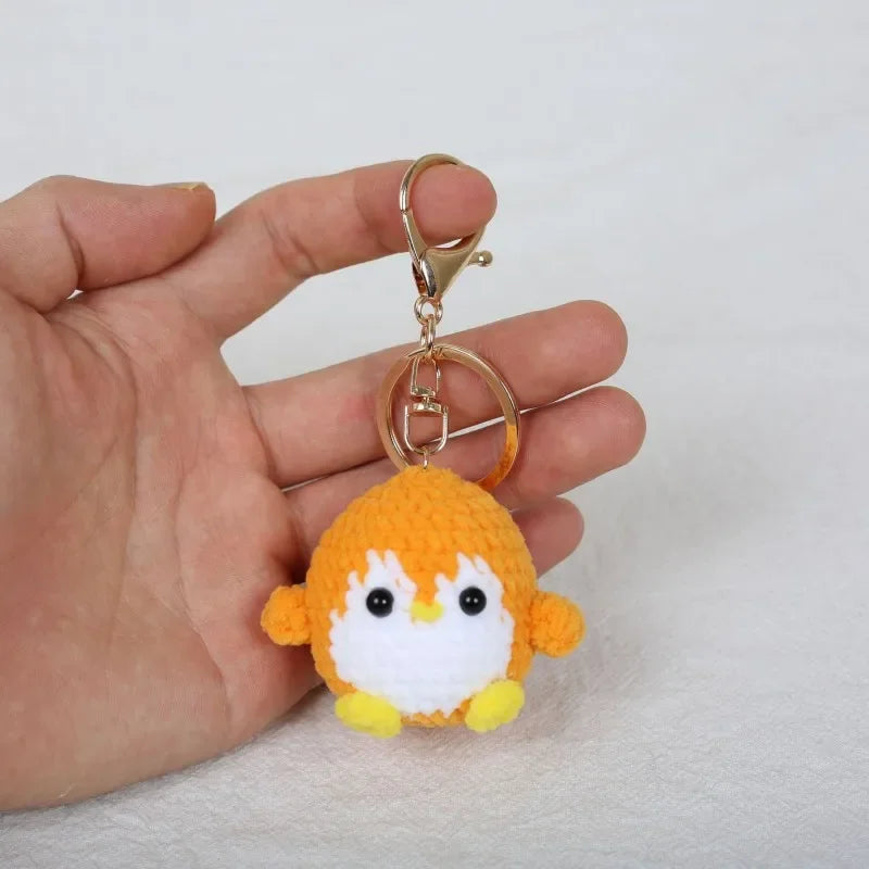 Porte-clés Crochet Renard & Pingouin Fait Main — vue 21