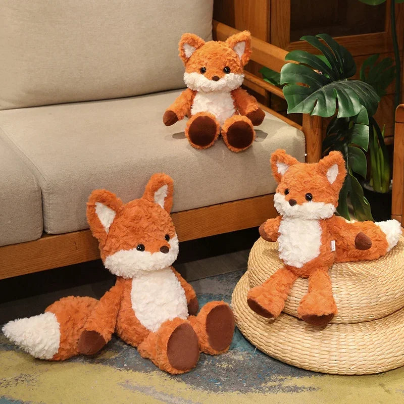 Peluche Renard Roux