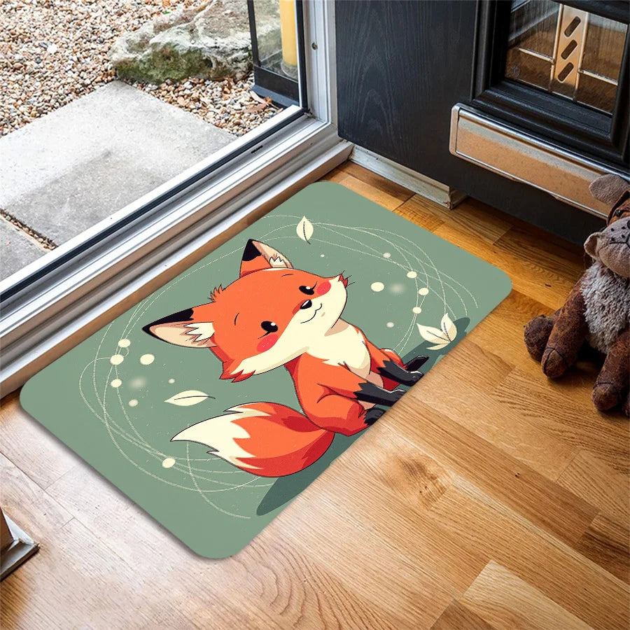 Paillasson Renard "Adorable"