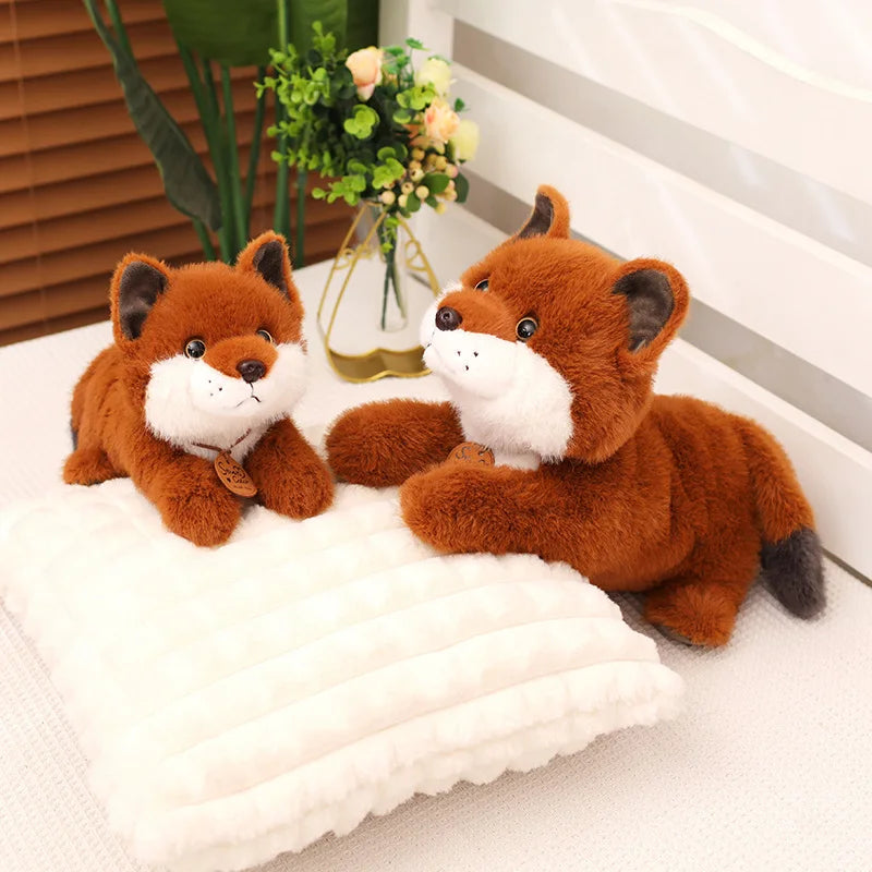 Peluche Renard Kawaii Coussin Décoratif — vue 2
