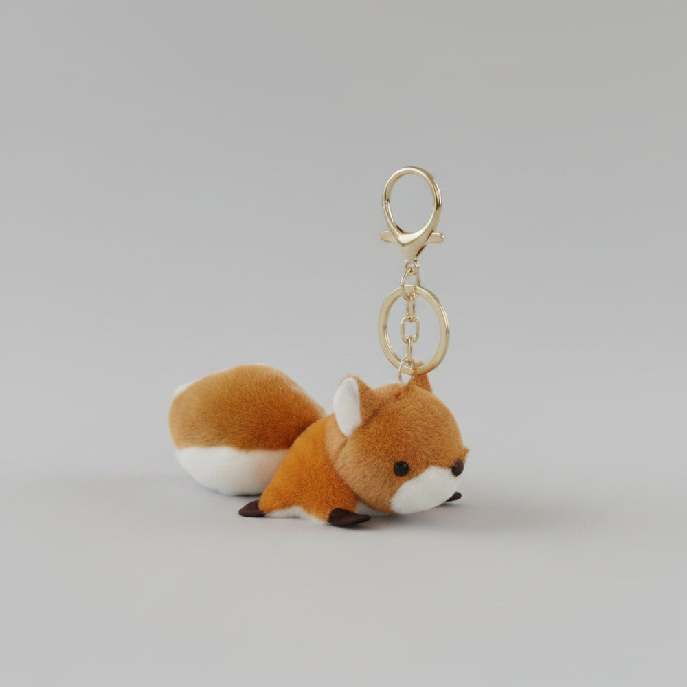 Porte-clés Écureuil en Peluche