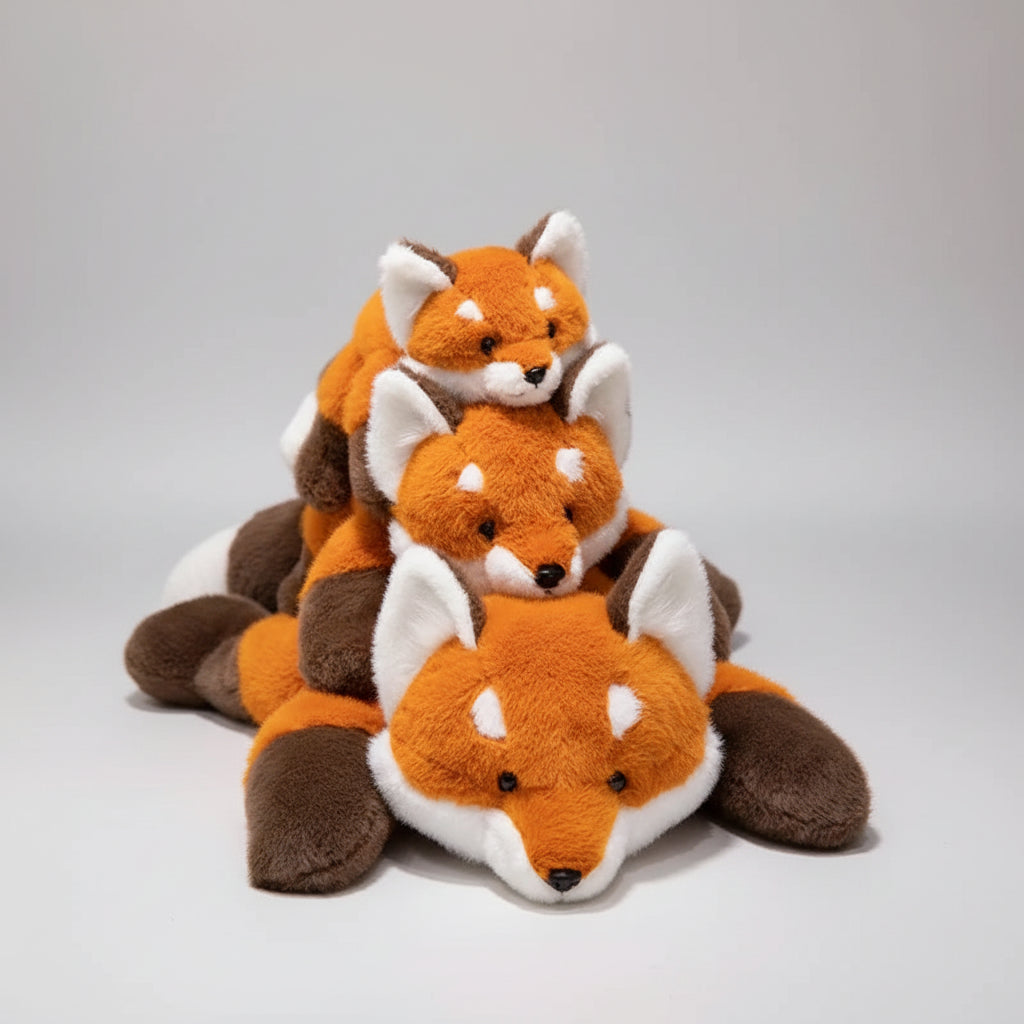 Peluche Renard Kawaii Coussin Géant — vue 3