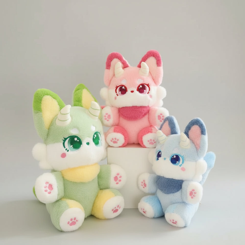 Peluche Renard 35cm "Doudou" — vue 6