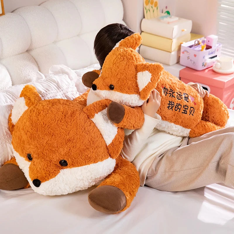 Peluche Renard Géante 100cm Kawaii — vue 8