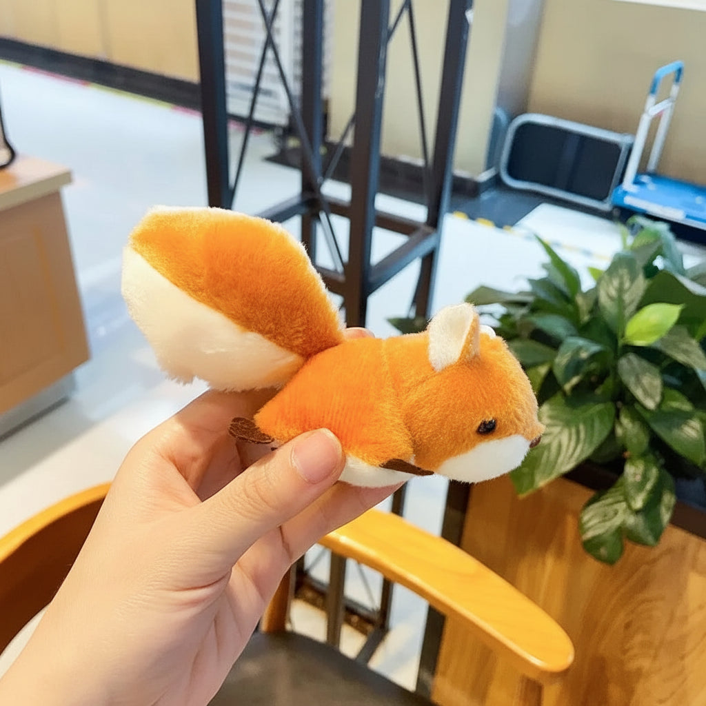Porte-clés Écureuil en Peluche — vue 2