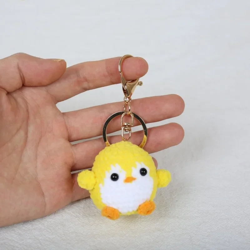 Porte-clés Crochet Renard & Pingouin Fait Main — vue 20