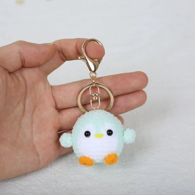 Porte-clés Crochet Renard & Pingouin Fait Main — vue 19