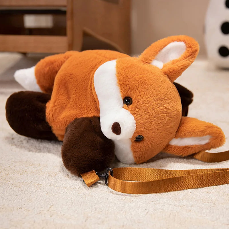 Sac Bandoulière Peluche Renard — vue 3