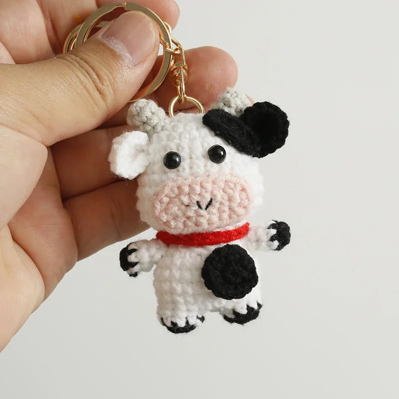 Porte-clés Crochet Renard & Pingouin Fait Main — vue 25