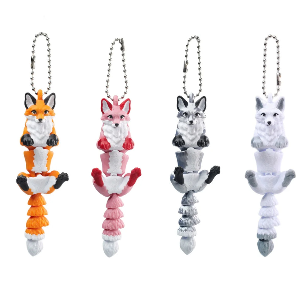 Renard Articulé 3D - Pendentif Décoratif Mobile — vue 7