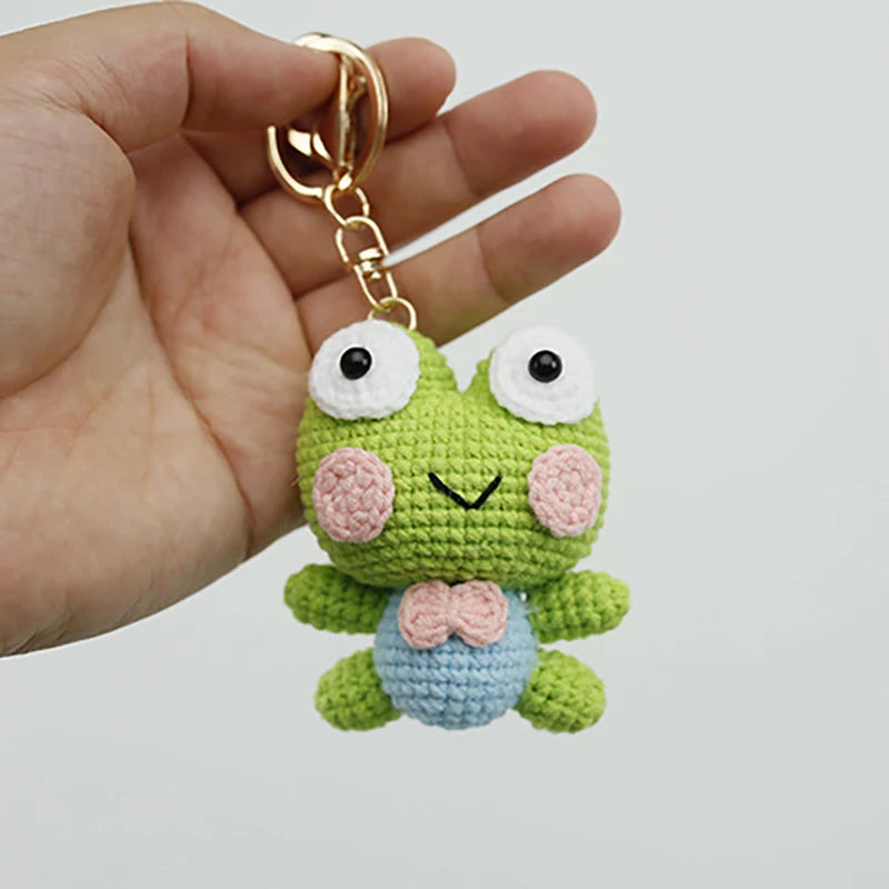 Porte-clés Crochet Renard & Pingouin Fait Main — vue 4
