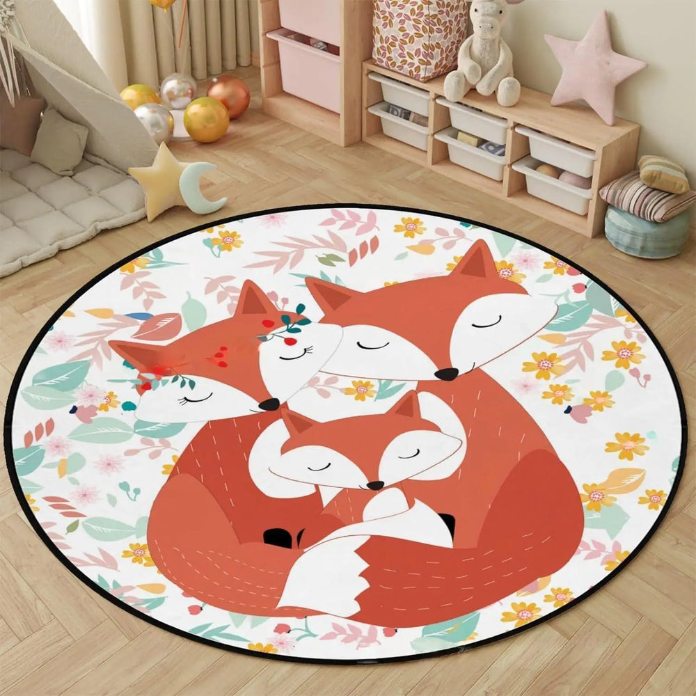 Tapis Famille de Renard