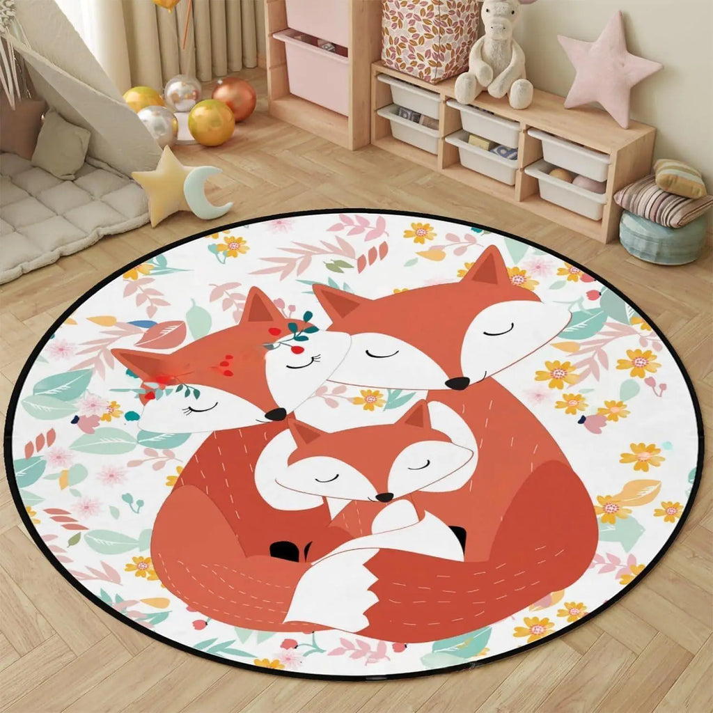 Tapis Famille de Renard