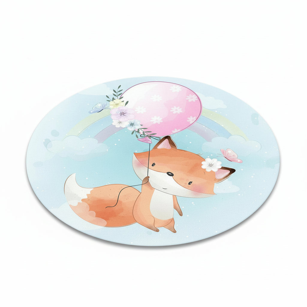 Tapis Renard et Petit Ballon