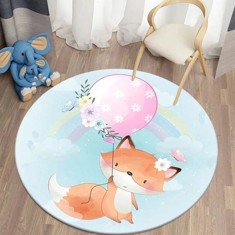 Tapis Renard et Petit Ballon