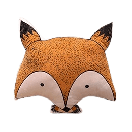 Coussin Tête de Renard