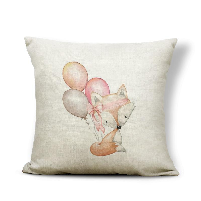 Fox Balloon Cushion