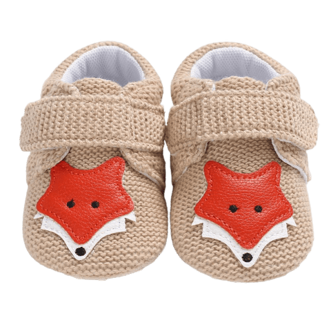 Fox Wool Slippers