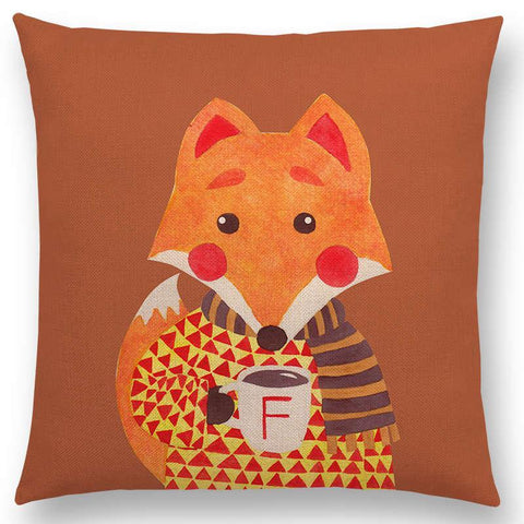 Coussin Décoration Renard