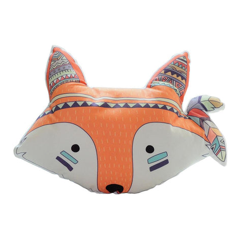 Coussin Enfant Tête Renard