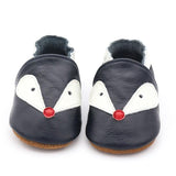 Chaussons Enfant Cuir Renard