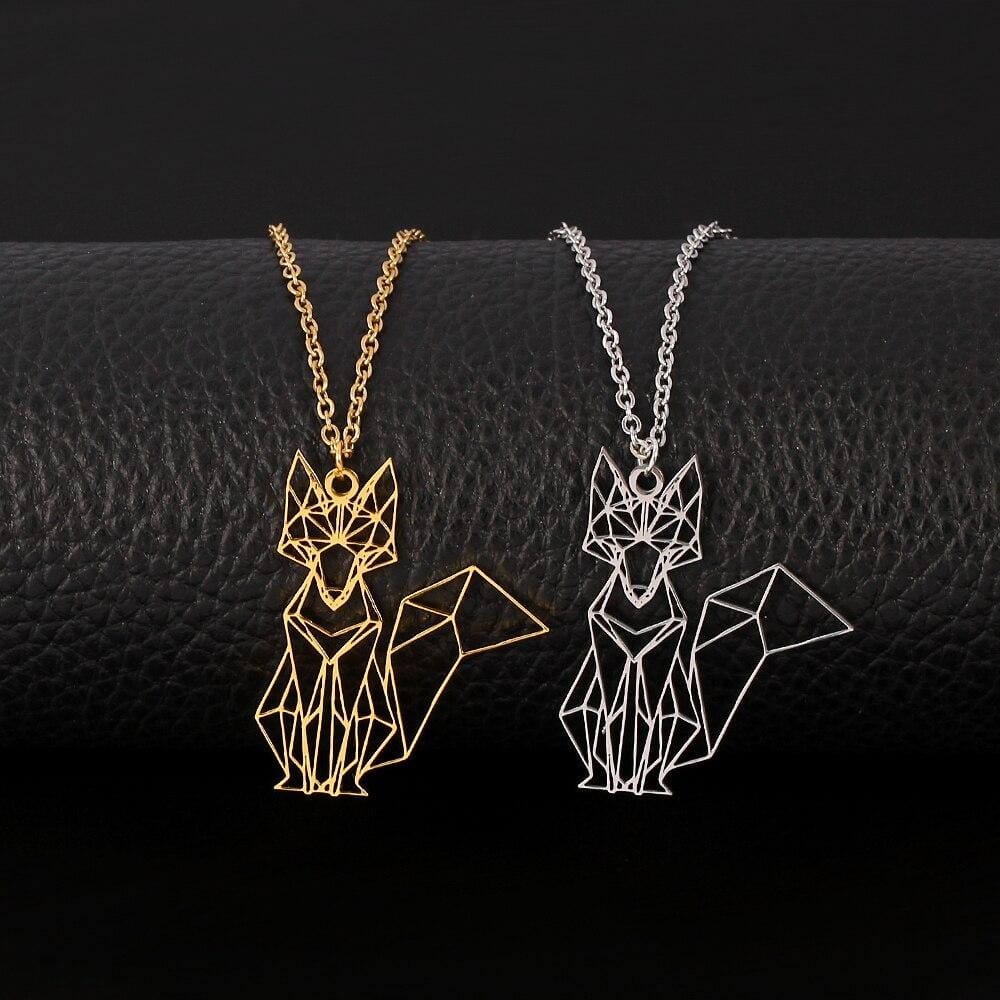 Fox Design Halskjede (Sølv & Gull)