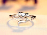 Le Renard Roux Taille ajustable Bague Animaux Renard