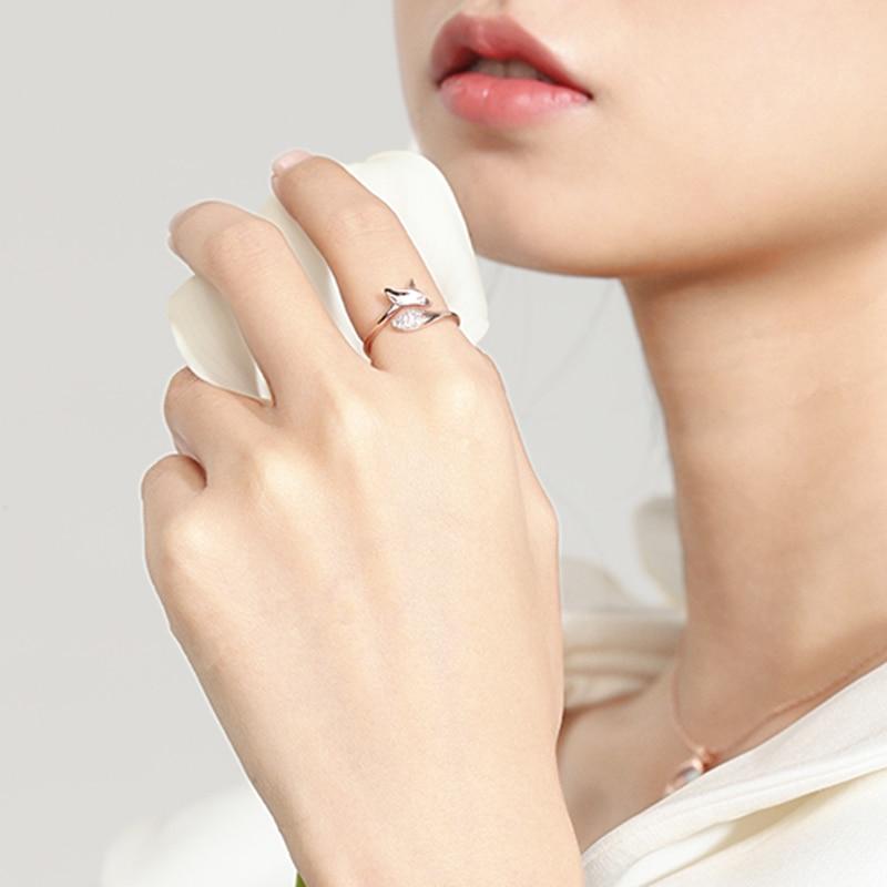 Le Renard Roux Bague En Forme de Renard